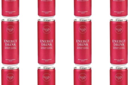 12 x Natural Energy Drink Jabłko i Wiśnia 250 ml – Foods by Ann