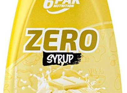 6PAK Nutrition Zero Syrup White Chocolate 500ml