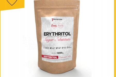 7Nutrition Naturalny Zamiennik Cukru 7Nutrition Erytrytol 1kg