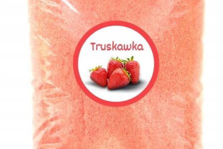 Admaj Cukier Do Waty Cukrowej 1Kg Truskawkowy