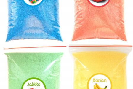 Admaj Cukier Kolorowy I Smakowy 4X 1Kg W Workach