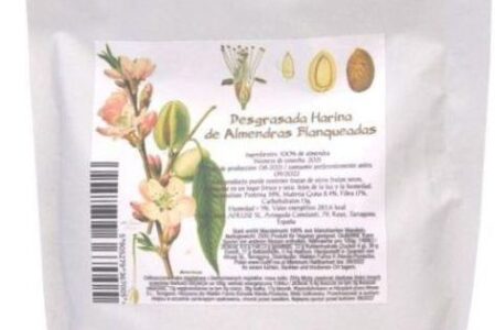 Afruse Hiszpańska Odtłuszczona Mąka Migdałowa 250g