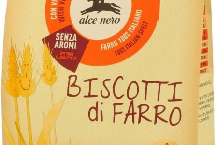 Alce Nero – Ciastka Orkiszowe Z Witaminą B1 Dla Dzieci Bio 250G