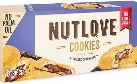 Allnutrition Nutlove Cookies Double Chocolate 130g