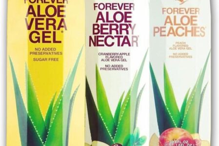 Aloe Forever Trójpak Forever Aloe Trzy Rodzaje- Aloesowy miąższ do picia w zestawie trzech smaków 3x1l