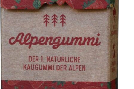 Alpengummi Guma Do Żucia Truskawka