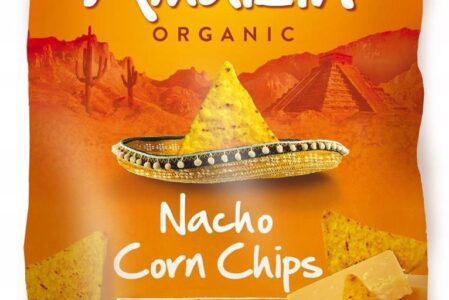 Amaizin Chipsy nachos kukurydziane serowe Bio 150g