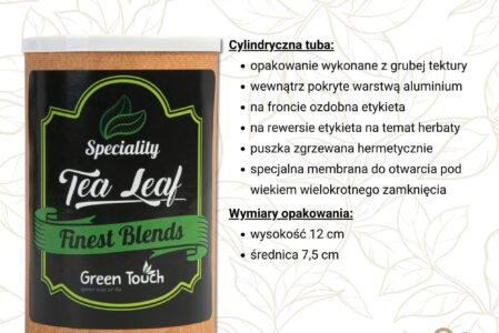 Ananasowy koktajl (Pakowanie ozdobne, Puszka eko 80g)