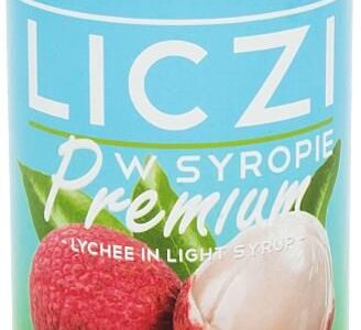 Asia Foods Owoce lychee, liczi w syropie 565g –