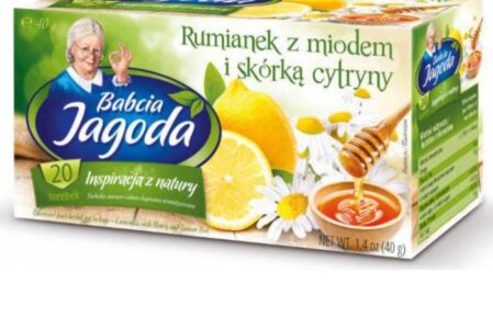 Babcia Jagoda Herbata Rumianek Z Miodem I Cytryną 20 Torebek