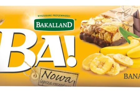 Bakalland Ba! Baton Zbożowy Z Bananem I Czekoladą 40G