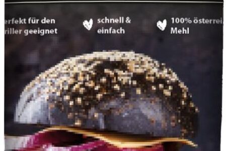 Bake Affair Czarne Bułki Burgerowe Z Białym Sezamem 683g