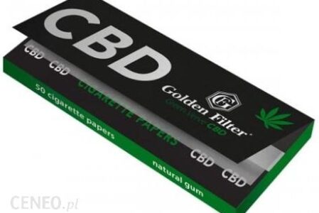 Bibułka Papierosowa Golden Filter Green Verve CBD Short 50 szt./1op.