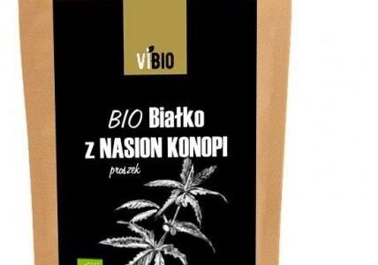 Bio białko z nasion konopi
