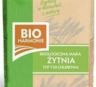 Bio Harmonie Mąka Żytnia Typ 720 Chlebowa 1Kg Eko