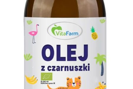 Bio Olej Z Czarnuszki Dla Dzieci Na Odporność 250ml