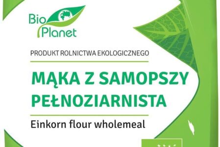 Bio Planet Mąka Z Samopszy Pełnoziarnista Bio 500G