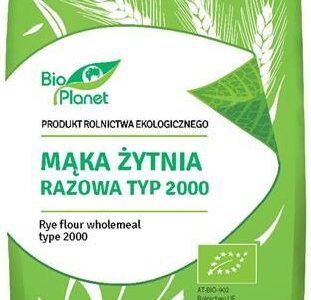 Bio Planet Mąka Żytnia Razowa Typ 2000 Bio 1 Kg Bio Planet
