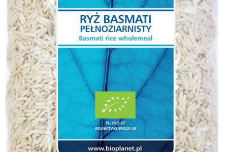 Bio Planet Ryż Basmati Pełnoziarnisty Bio 1kg