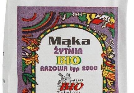 Biobabalscy Mąka razowa żytnia Typ 2000 1kg