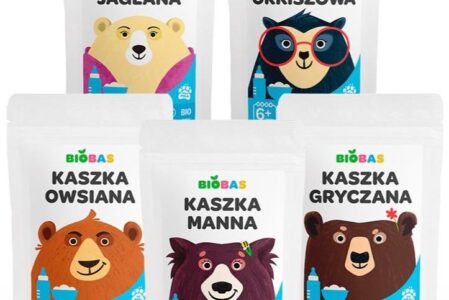 Biobas ZESTAW KASZEK DLA DZIECI