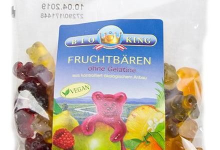 Bioking Owocowe misie wegańskie bio – 150g