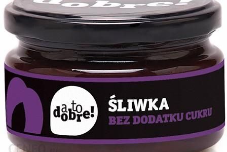 BIOONE A TO DOBRE! ŚLIWKA KONFITURA SŁODZONA SOKIEM JABŁKOWYM 215g