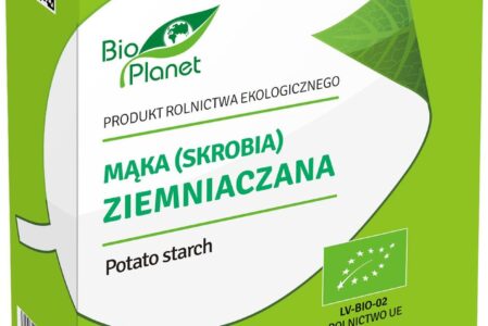 BIOPLANET Mąka Ziemniaczana (Skrobia Ziemniaczana) Bio 500G