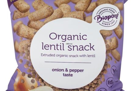 Biopont (Chrupki Bezglutenowe) Chrupki Z Soczewicy Z Cebulą I Czarnym Pieprzem Bezglutenowe Bio 60g