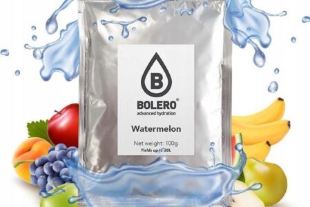 Bolero Napój W Proszku Zero Kalorii Instant Drink 100g Papaja