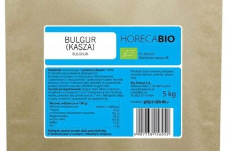 Bulgur Kasza Bio 5Kg Horeca