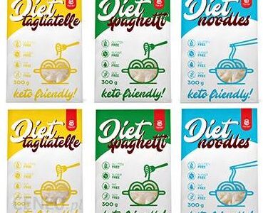 Cheat Meal Nutrition Diet Tagliatelle 6x 400g (4x 300g netto) Makaron dietetyczny
