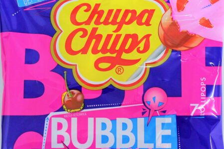 Chupa Chups Lizaki Z Gumą Bubble Gum 7szt