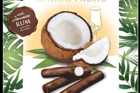 COCONUT STICKS Z RUMEM 125g