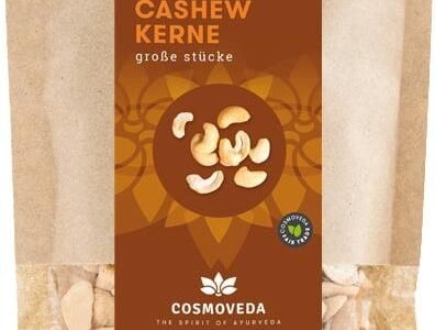 Cosmoveda Duże kawałki nerkowca bio – 100g