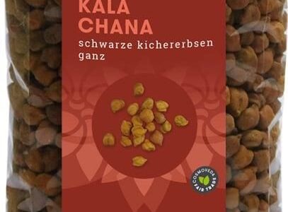 Cosmoveda Kala Chana – czarna ciecierzyca BIO 500g