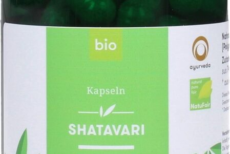 Cosmoveda Kapsułki Shatavari – ekologiczne – 80 Kapsułek 32 g