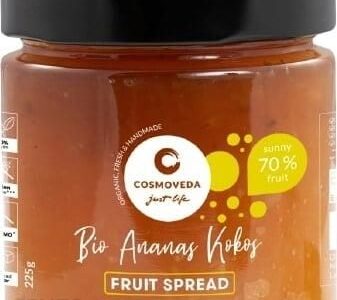 Cosmoveda Marmolada Z Ananasa I Kokosu Bio – 225g