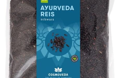 Cosmoveda Organiczny ajurwedyjski czarny ryż – 1kg