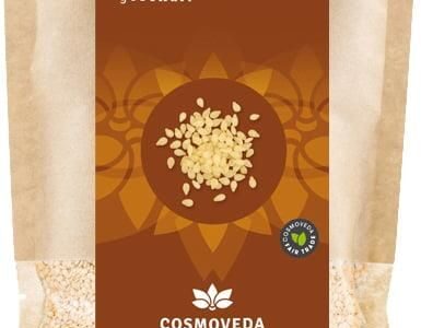 Cosmoveda Organiczny sezam łuskany 250G
