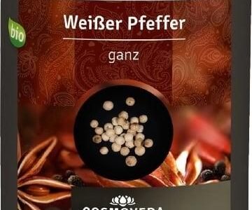 Cosmoveda Pieprz Biały Cały Bio 120g