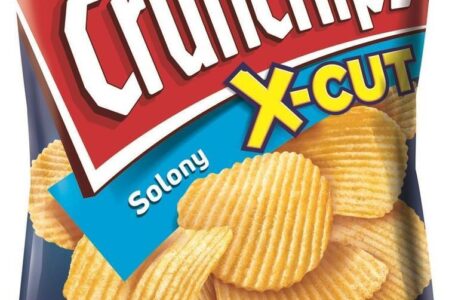 Crunchips X-Cut Chipsy ziemniaczane solone 140 g