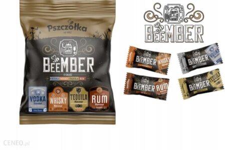 Cukierki Pszczółka Beember 1kg z alkoholem