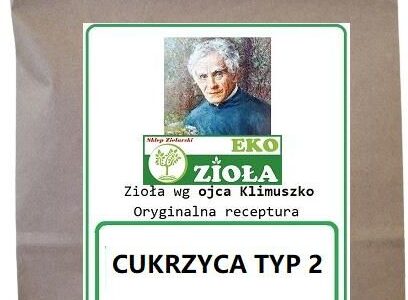 Cukrzyca TYP 2 – Mieszanka ziół wg Klimuszko 500g