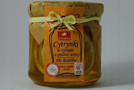Cytrynki w syropie z pędów sosny 230g