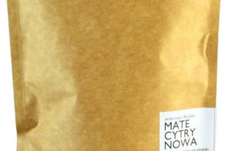 Czajnikowy Yerba Mate Cytrynowa 100g Liściasta