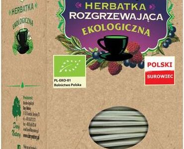 DARY NATURY herbatka ekologiczna Rozgrzewająca 25 saszetek