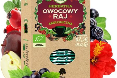Dary Natury Herbatka Owocowy Raj Eko 25X2,5G