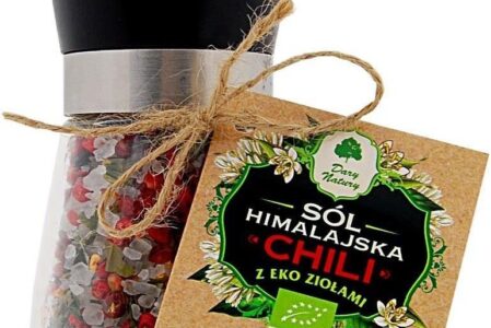 Dary Natury Sól Himalajska Z Ziołami Chili Eko160G
