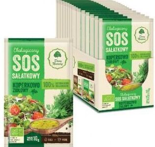 Dary Natury Sos Sałatkowy Koperkowo – Ziołowy Bio 10g